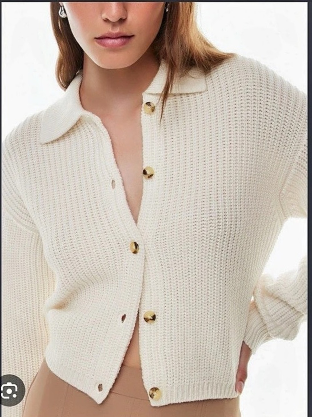 Aritzia Wilfred Sweater Cardigan